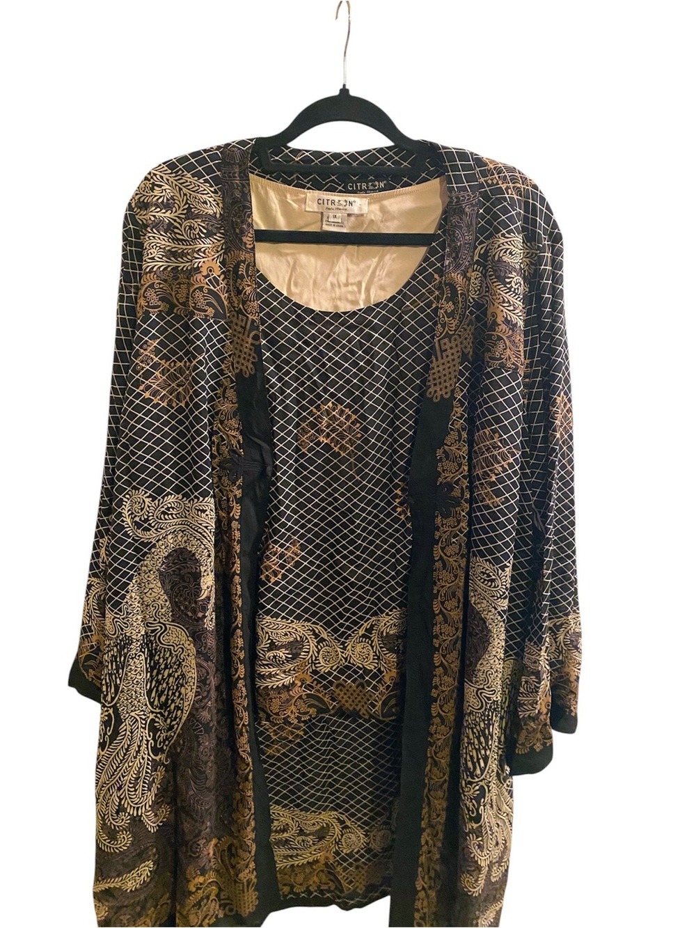 Citron~Santa Monica 
Silk Tunic Tank Top
Size 1X
NWOT - Picture 4 of 10